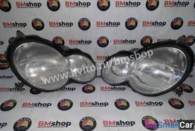Фары Mercedes W203 Coupe