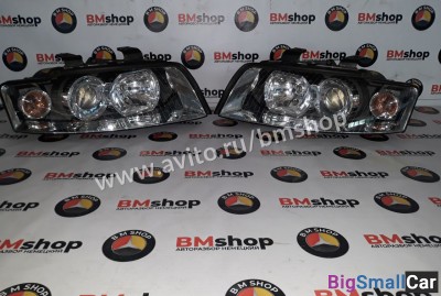 Фары Audi A4 B6 Ксенон - купить Сочи
