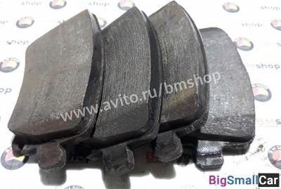 Колодки тормозные задние Volkswagen Golf Plus Колодки тормозные задние Volkswagen Golf Plus