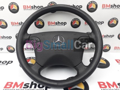 Руль Mercedes E 320 03 07 2001 W210 112941 A2104600203 - купить Сочи
