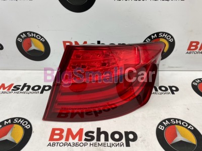Фонарь задний правый BMW 523i 2012 F10 N20B20B 63217203230 - купить Сочи