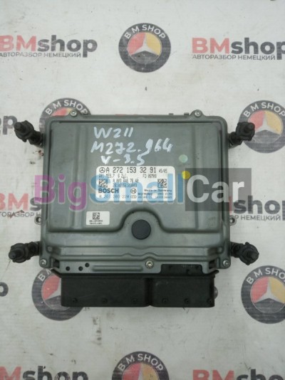 Блок управления двигателем Mercedes E 350 25.08.2006 W211 272.964 A2721533291 - купить Сочи