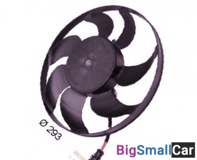 Вентилятор охлаждения двигателя 8EW351040391