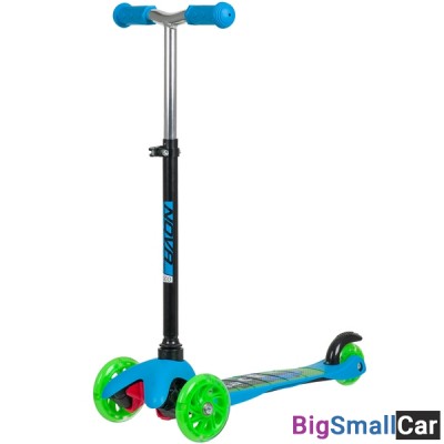 Детский самокат-кикборд 120H.DISCOKIDS.SGBL20 NOVATRACK - купить Сочи