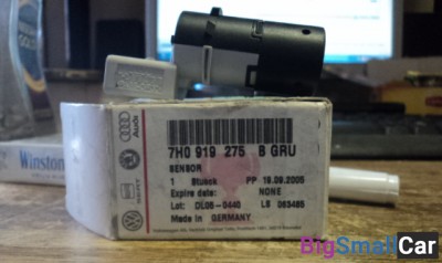 Датчик парковки Audi A6  C6  2004-2011 задний