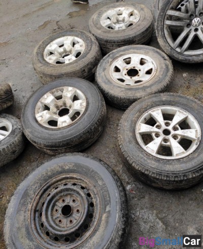 Колесо запасное Mitsubishi L200 (запаска L200) б/у MR992729/MR992758 6 x 139.7