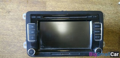 Магнитола VW Passat  B7  2011-2015, Jetta 2011   Alhambra 2010    RCD510 5K0035190A б/у
