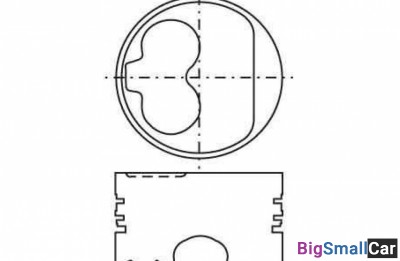 Поршень поштучно mopisan 1028989000 76,5 1,6D 2,4D - купить Сочи