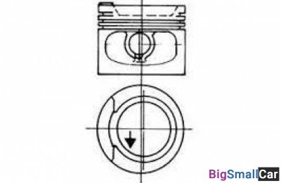 Поршень поштучно mopisan MP123011 1.8 81.5 - купить Сочи