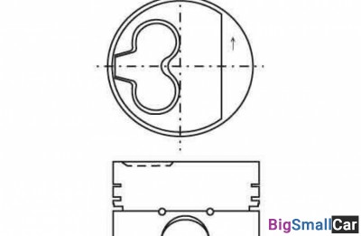 Поршень поштучно mopisan MP905310 1.9TD 79.5 плюс 0.5 1 - купить Сочи