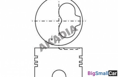 Поршень поштучно mopisan MP904912 1.7D 79,5 плюс 0,5мм - купить Сочи