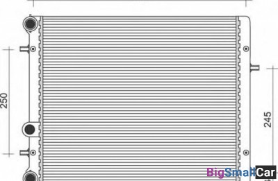 Радиатор охлаждения VAG 6Q0121253AE 430 X 415 X 26 - купить Сочи