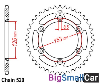 Звезда ведомая JT JTR210.39 - купить Сочи