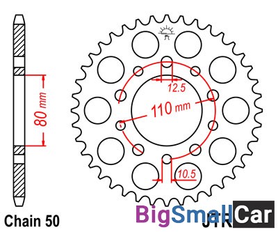 Звезда ведомая JT JTR1334.43 - купить Сочи