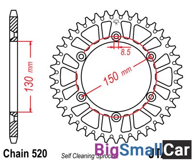 Звезда ведомая JT JTA251.50 - купить Сочи