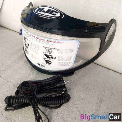 Визор HJC HJ-09 двойной с электро подогревом HHJ09G3E01000 18036 - купить Сочи