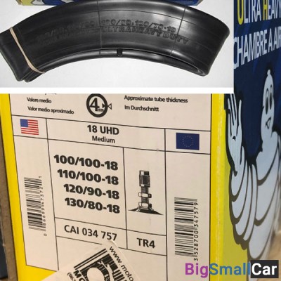Камера MICHELIN 18 усиленная 4mm TR4 18039 - купить Сочи