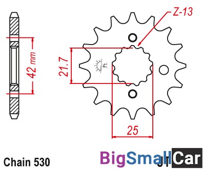 Звезда ведущая JT JTF513.18 - купить Сочи