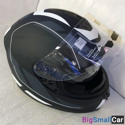 Шлем IXS HX1100 2.0 blk/matt/white XL X14070-M31-XL - купить Сочи