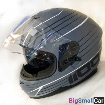 Шлем IXS HX1100 2.1 matt/grey/white XL X14075-M91-XL - купить Сочи