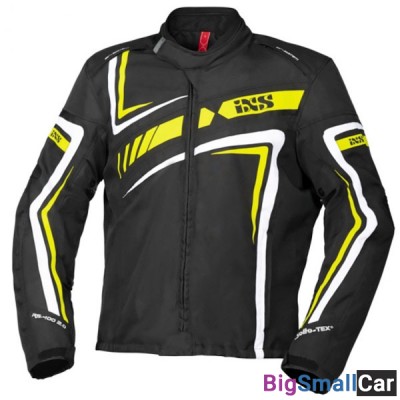 Куртка текстиль IXS Sport Jacket RS-400 ST blk/wh/yel M X56042-351-M - купить Сочи