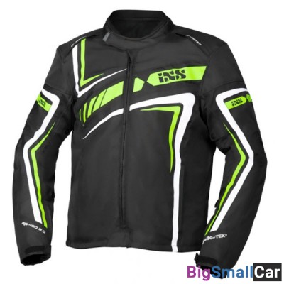 Куртка текстиль IXS Sport Jacket RS-400 ST blk/green XL X56042-371-XL - купить Сочи