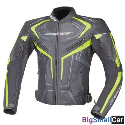 Куртка AGV Katana кожа black/yellow XL A02525 - купить Сочи