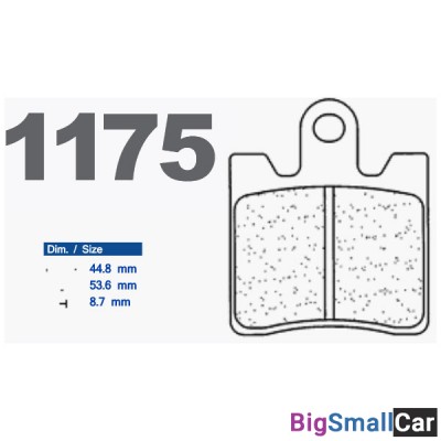 Тормозные колодки CL 1175XBK5 - купить Сочи