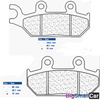 Тормозные колодки CL 2360A3 - купить Сочи