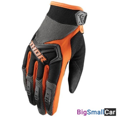 Перчатки THOR S8 Spectrum blk/orange M 3330-4640 - купить Сочи